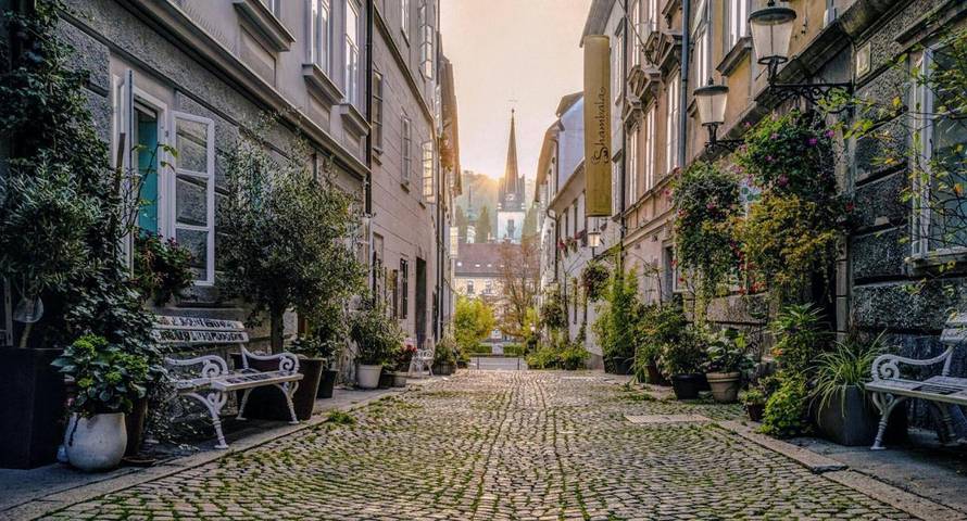 Ferienwohnung für 4 Personen, mit Terrasse und Sauna sowie Ausblick in Ljubljana - 3