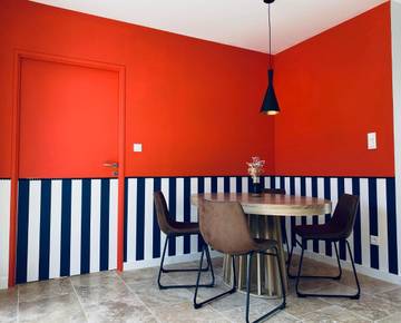 Gîte pour 4 personnes, avec terrasse à Polliat