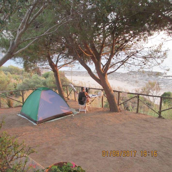 Camping für 4 Personen, mit Terrasse und Ausblick in Cilento - 3