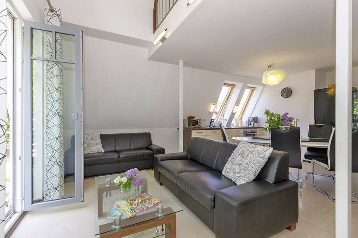Ferienwohnung für 4 Personen, mit Balkon und Sauna in Rerik