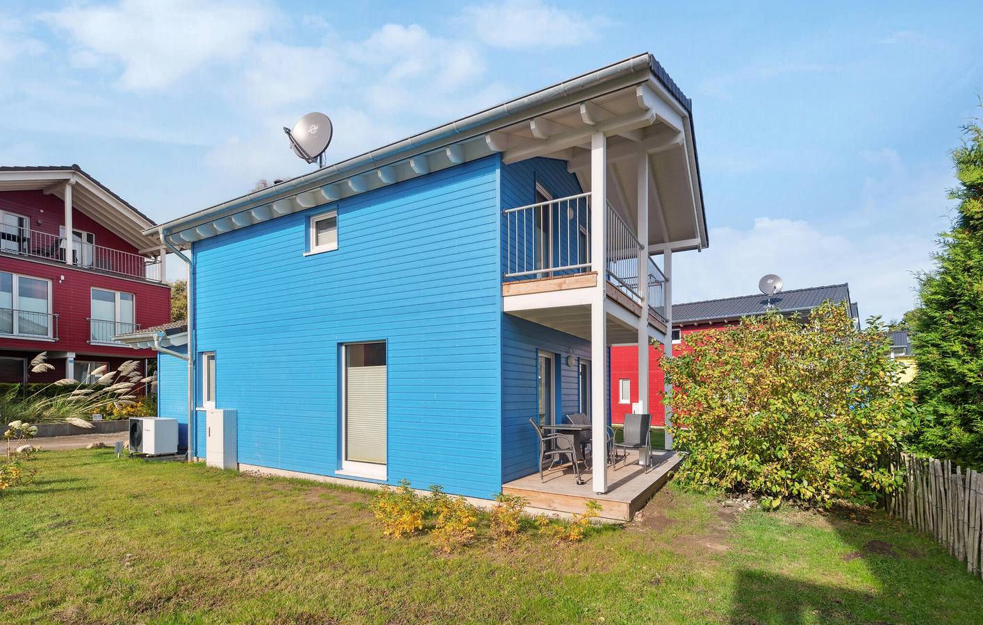 Appartement am Strand mit TV, Parkplatz, Terrasse und Internet in Süssau, Heringsdorf (Oldenburg-Land)