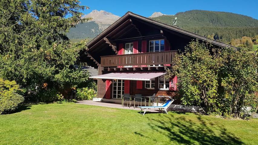 Chalet for 6 people, with garden and balcony in Grindelwald