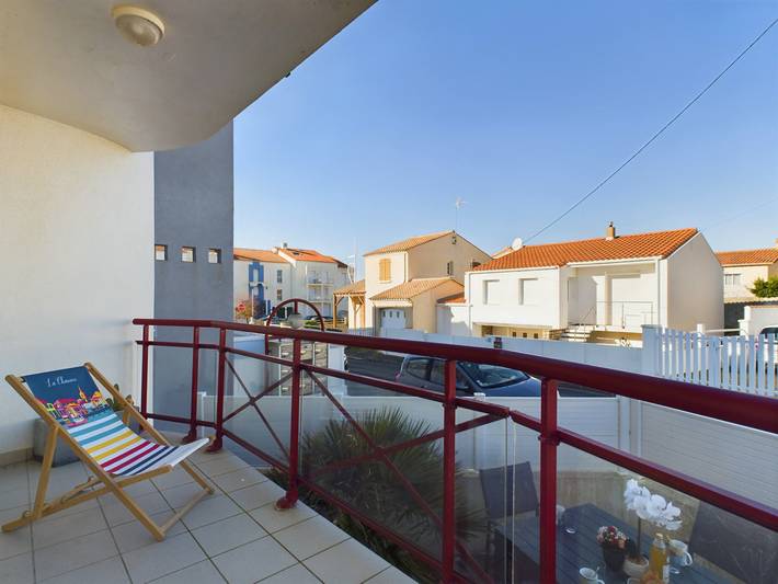 Appartement de vacances pour 4 personnes, avec terrasse aux Les Sables-d'Olonne
