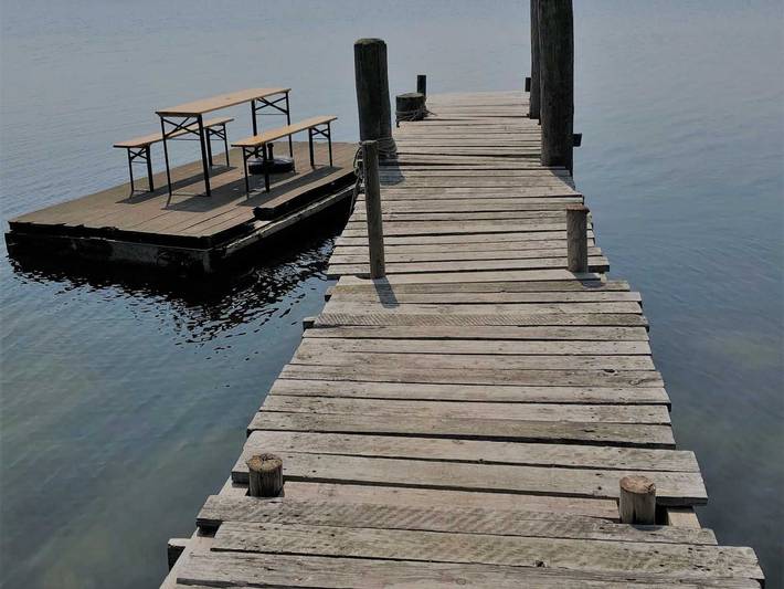 Ferienwohnung für 2 Personen, mit Seeblick und Garten, kinderfreundlich in Alt Reddevitz - 3