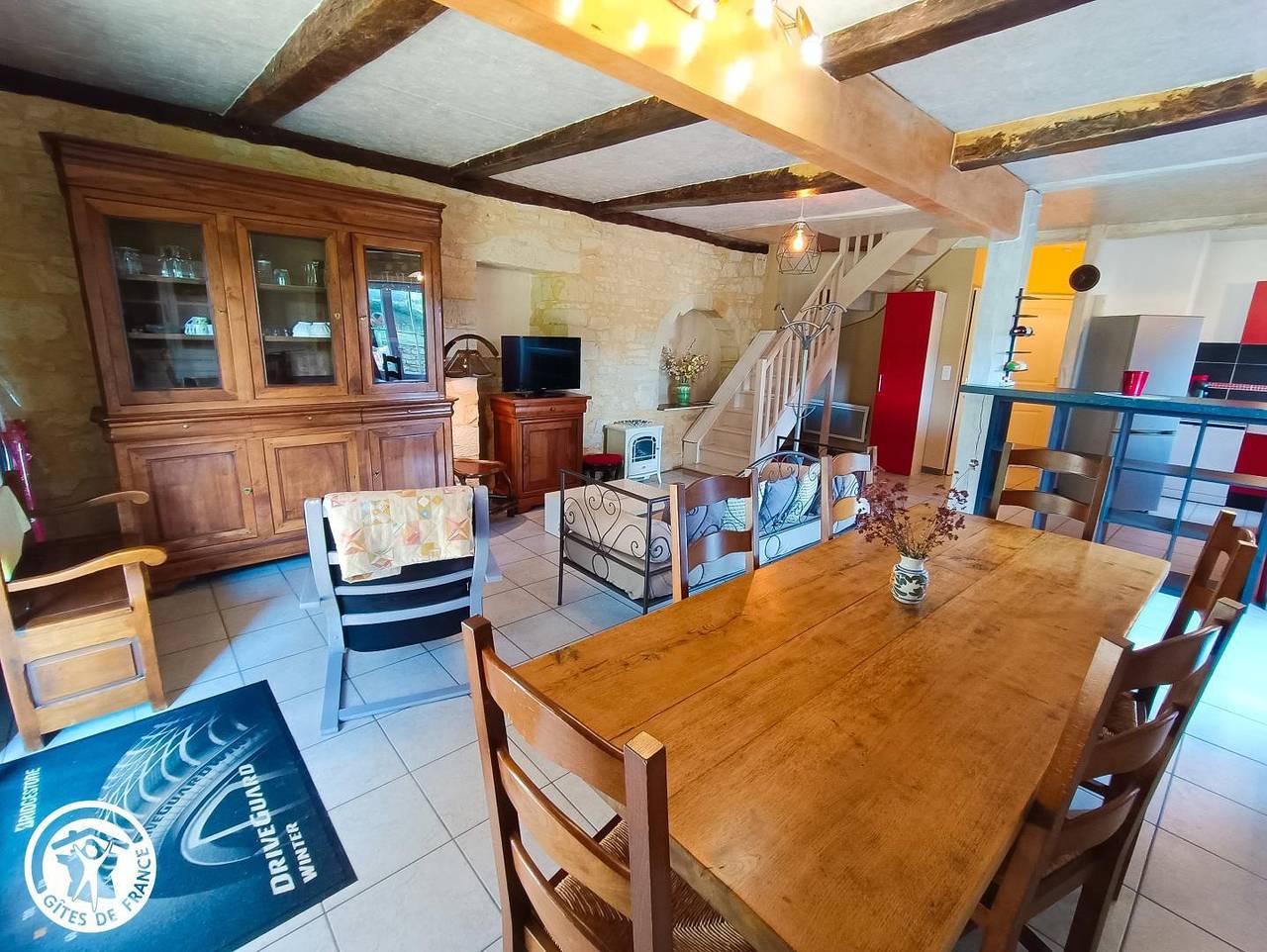 Gîte voor 6 personen met terras in Salviac, Lot