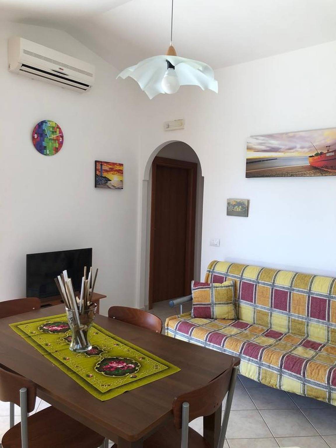Ganze Wohnung, Charmante Wohnung in Lido di Noto mit eingezäuntem Garten in Spiaggia di Eloro, Lido di Noto