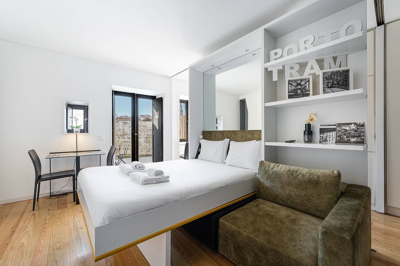 Ganzes Studio, Studio für 2 Personen mit Terrasse in Sé (Porto), Porto