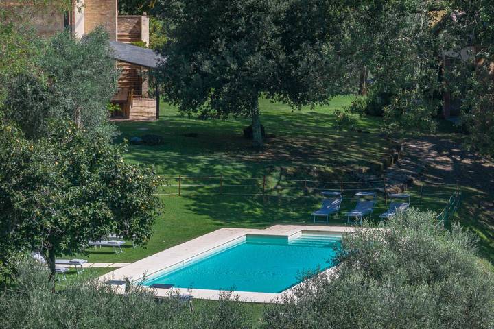 Location de vacances pour 18 personnes, avec jardin et vue à Buonconvento - 3