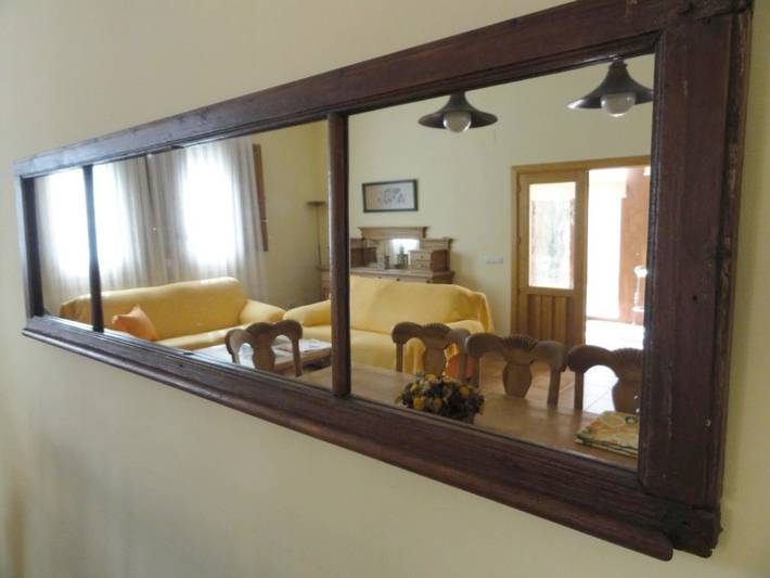 Casa rural para 6 personas, con piscina además de vistas y jardín en Campo de Calatrava - 3