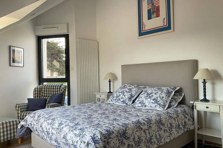 Location de vacances pour 8 personnes, avec jardin et balcon dans Plage Du Pouldu Santec - 3