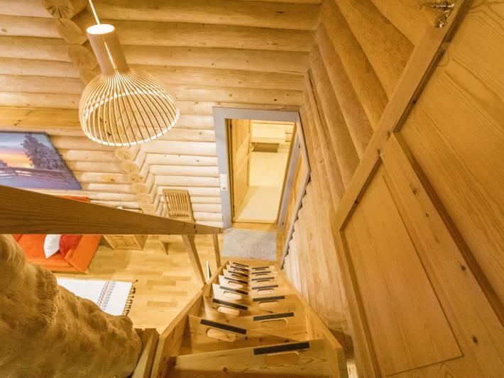 Salvostie 13, hetta in Lappland