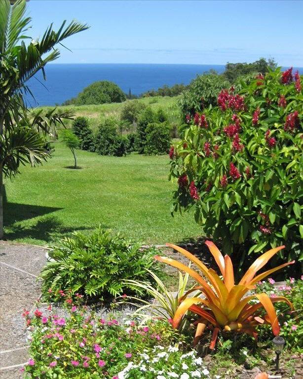Ganze Wohnung, Schöne Gartenhaus, Hamakua Wasserfall Bezirk, 100% Solar in Nīnole, Hamakua