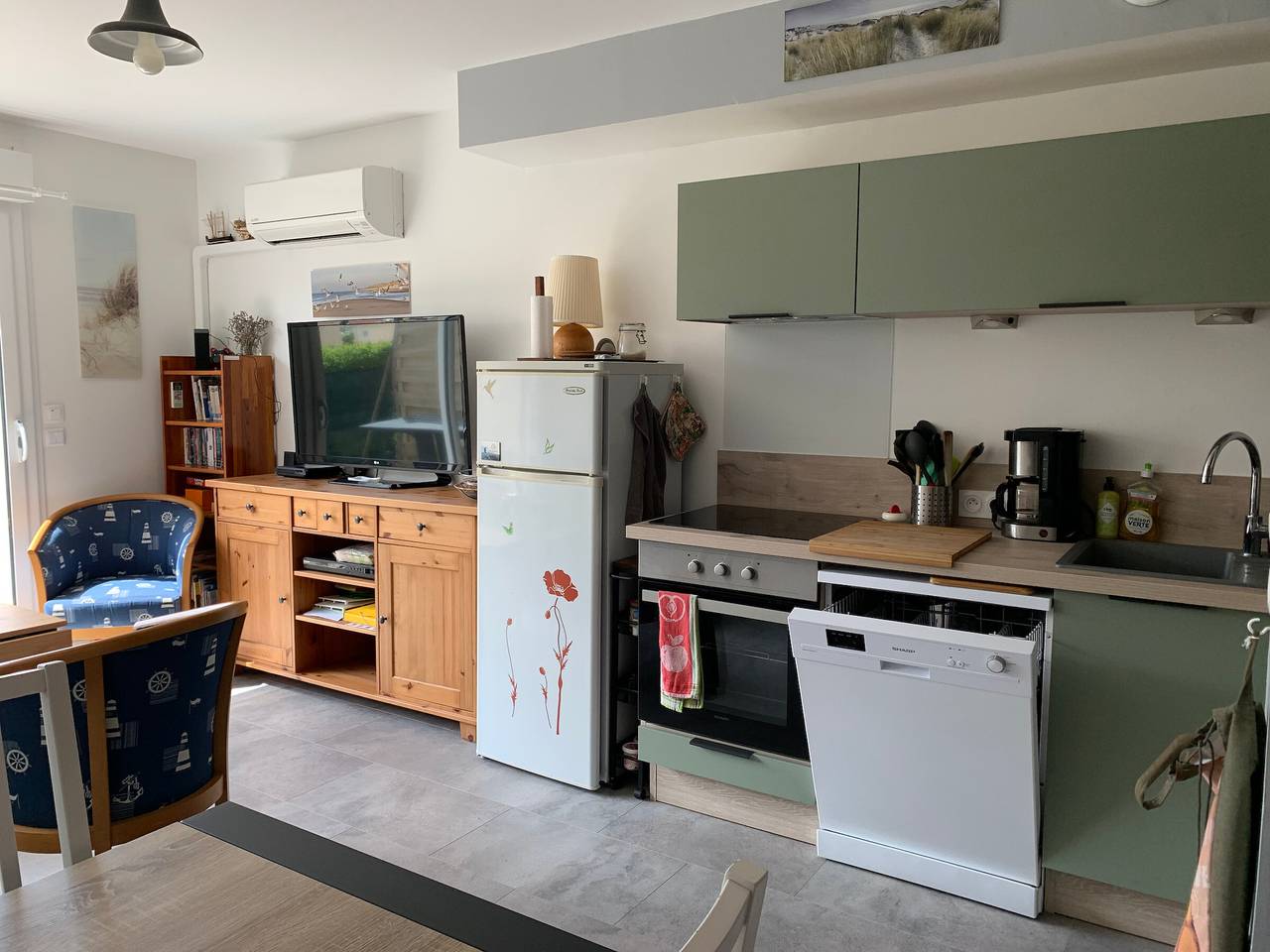 Maison familiale entre plage et baie avec parking privatif in Fort-Mahon-Plage, Région d'Abbeville