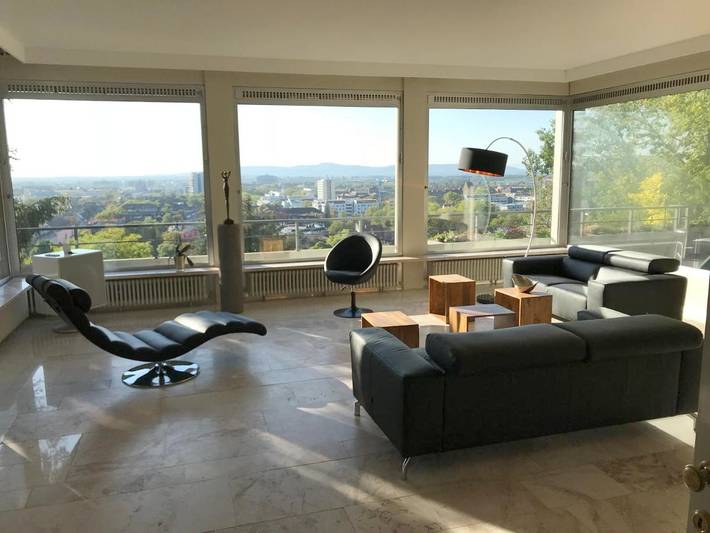 Ferienwohnung für 4 Personen, mit Ausblick und Garten sowie Pool und Sauna, mit Haustier in Freiburg - 4