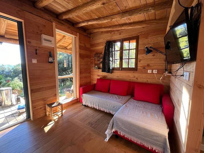 Location de vacances pour 5 personnes, avec jardin ainsi que terrasse et vue, animaux acceptés à Roquedur - 3