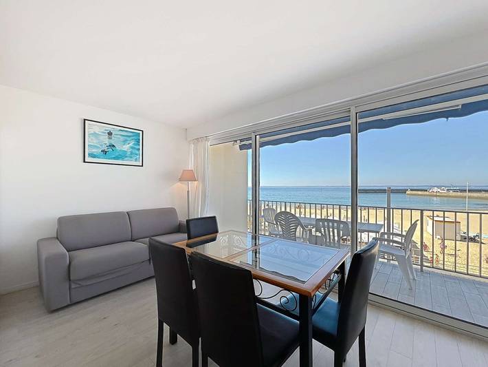 Studio für 4 Personen, mit Balkon und Terrasse in Quiberon - 2