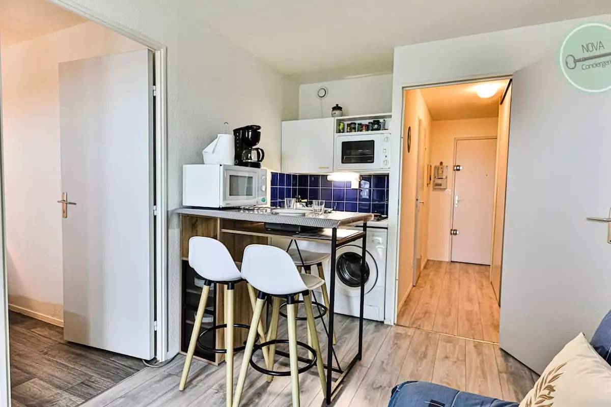 Appartement entier, Appartements pour 4 Personnes in Saint-Hilaire-de-Riez, Vallée de la Loire