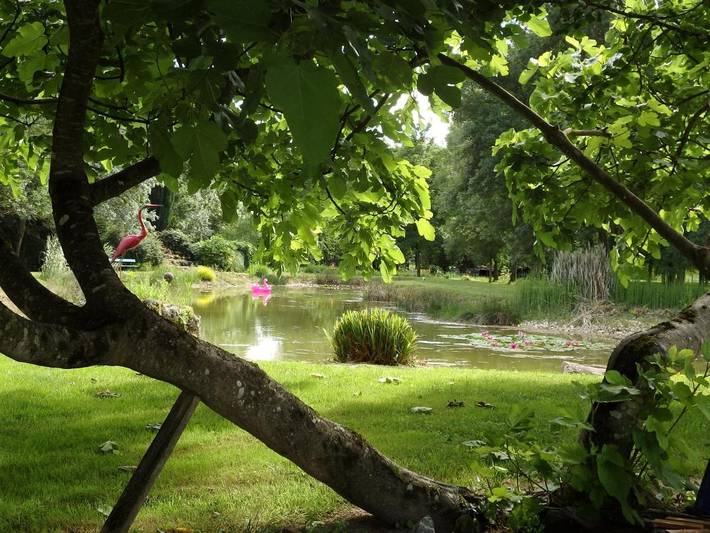 Chambre d’hôte pour 4 personnes, avec vue ainsi que vue sur le lac et jardin en Charente-Maritime - 2
