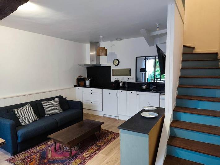 Gîte pour 2 personnes, avec terrasse dans Tour De La Lanterne La Rochelle