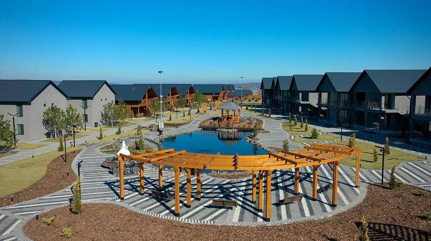 Hôtel pour 2 personnes, avec piscine et vue ainsi que jardin et sauna, animaux acceptés en Ukraine