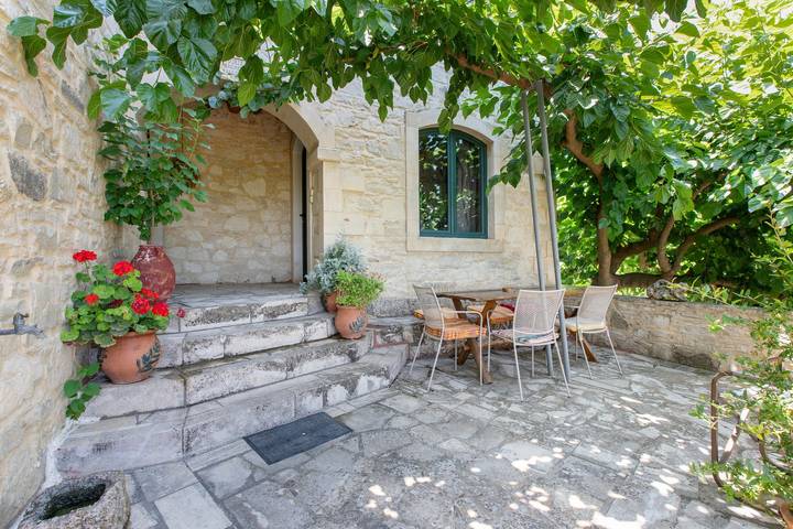 Finca 'Vila Aloni' mit privater Terrasse, WLAN und Klimaanlage in Alfa, Rethymno und Umgebung