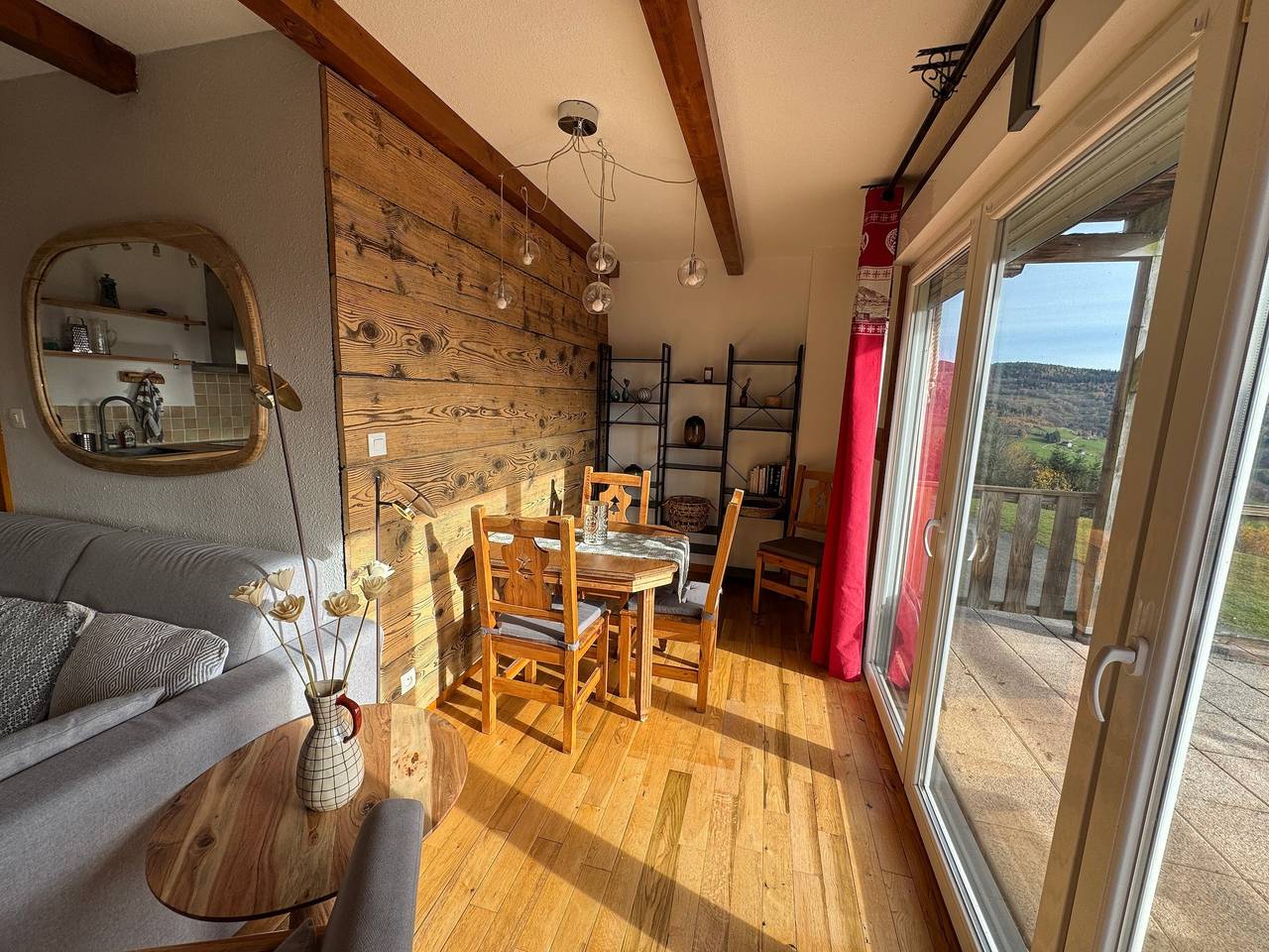 Apartamento entero, Gîte "Le Panorama": escapada acogedora en Soultzeren in Soultzeren, Parque natural regional de los Ballons des Vosges