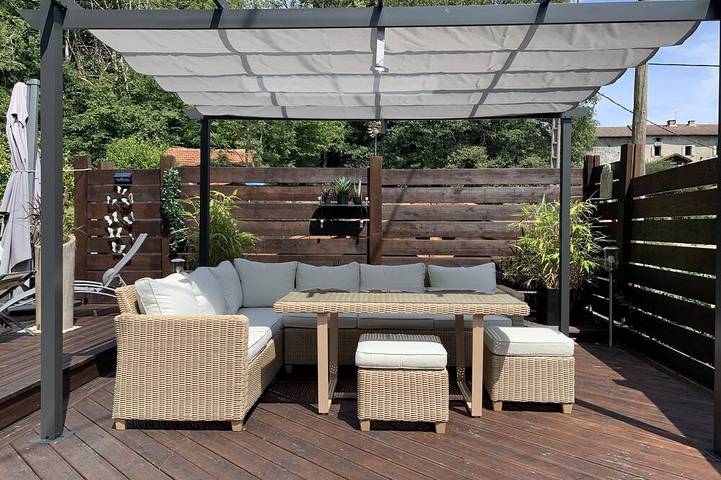 Gîte pour 5 personnes, avec terrasse et jardin, animaux acceptés - 1