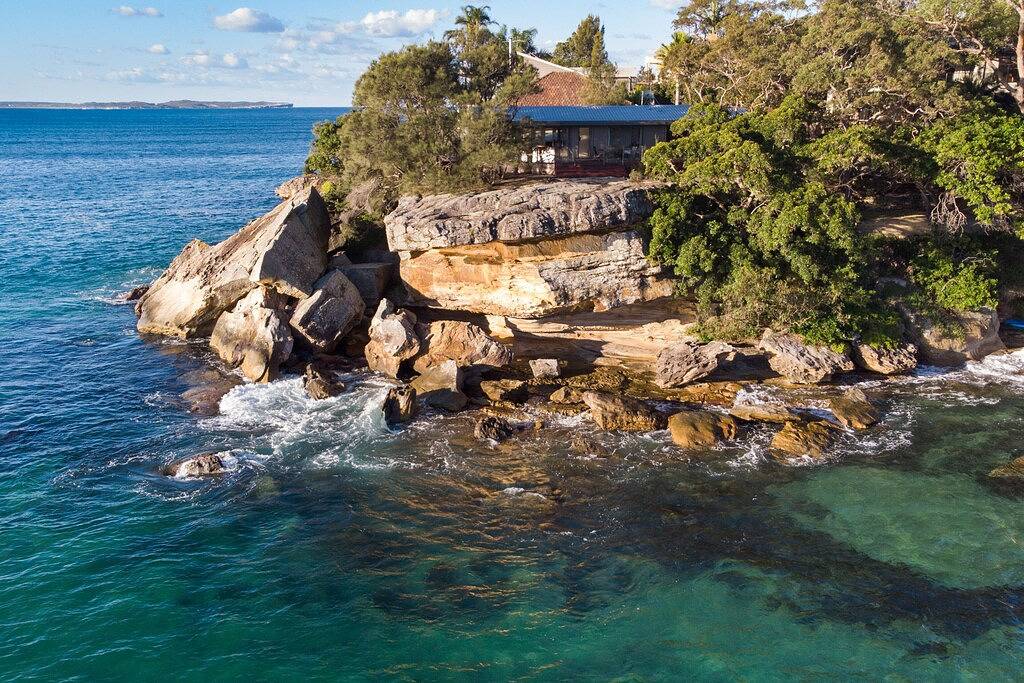 Das Haus auf dem Felsen in Sydney, New South Wales