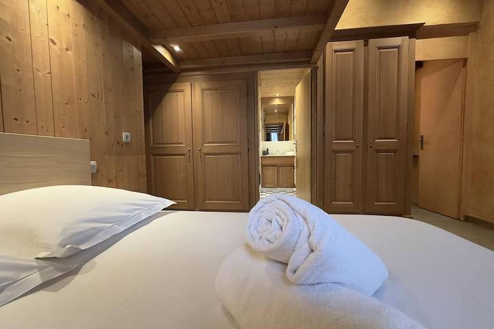 Gîte pour 6 personnes, avec balcon et jardin dans Patinoire Centrale Patinoire Exterieure Megeve - 3