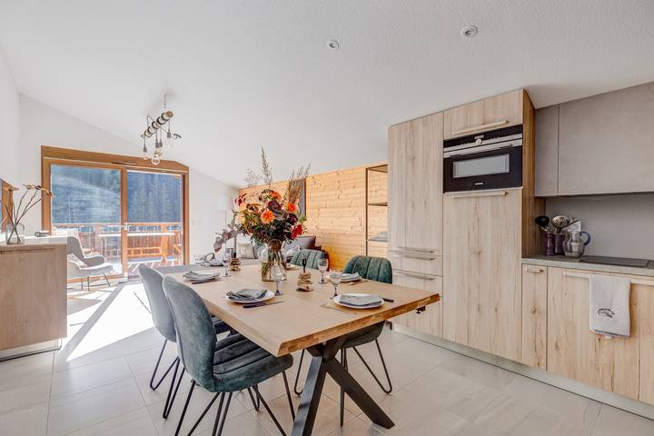 Gîte pour 8 personnes, avec balcon à La Giettaz - 2