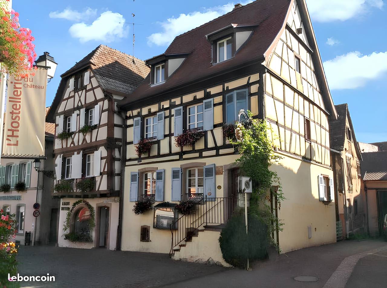 Appartement entier, Appartement cosy avec cheminée à Eguisheim - 110m² - Terrasse in Eguisheim, Parc naturel régional des Ballons des Vosges