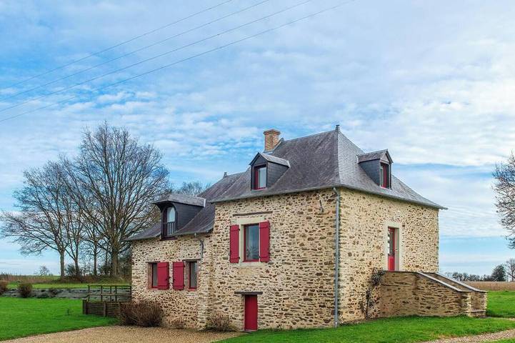 Location de vacances pour 2 personnes, avec jardin à Cossé-le-Vivien