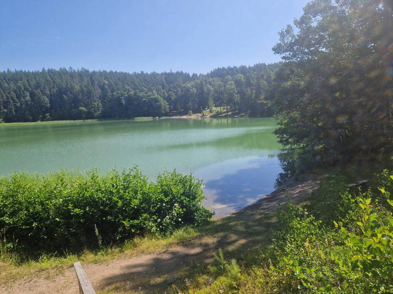 Bålsta Sjöstuga Eigener Pier Seeblick in Habo (Mälaren), Mälaren