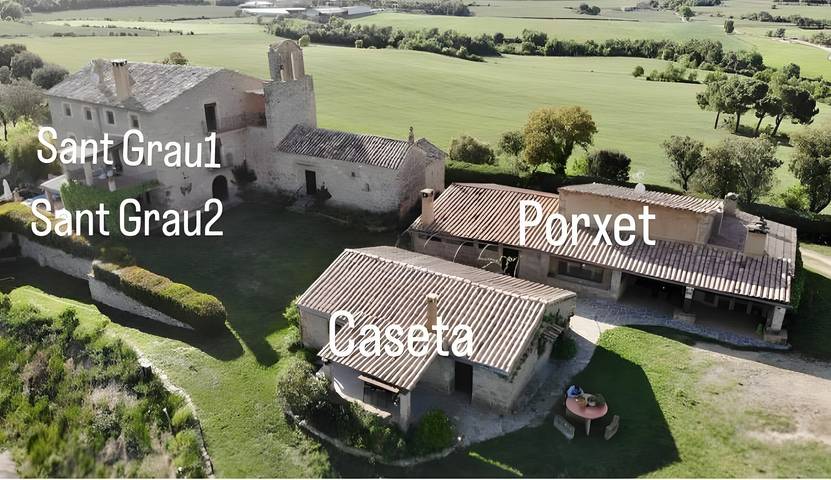 Casa rural para 6 personas, con jardín, Familias con niños en Solsonés - 3