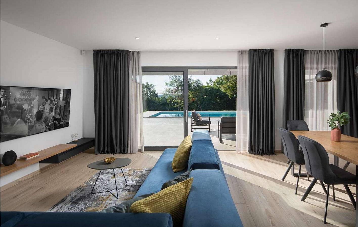 Maison de vacances pour 6 personnes avec jardin in Presika, Côte Est de l'Istrie