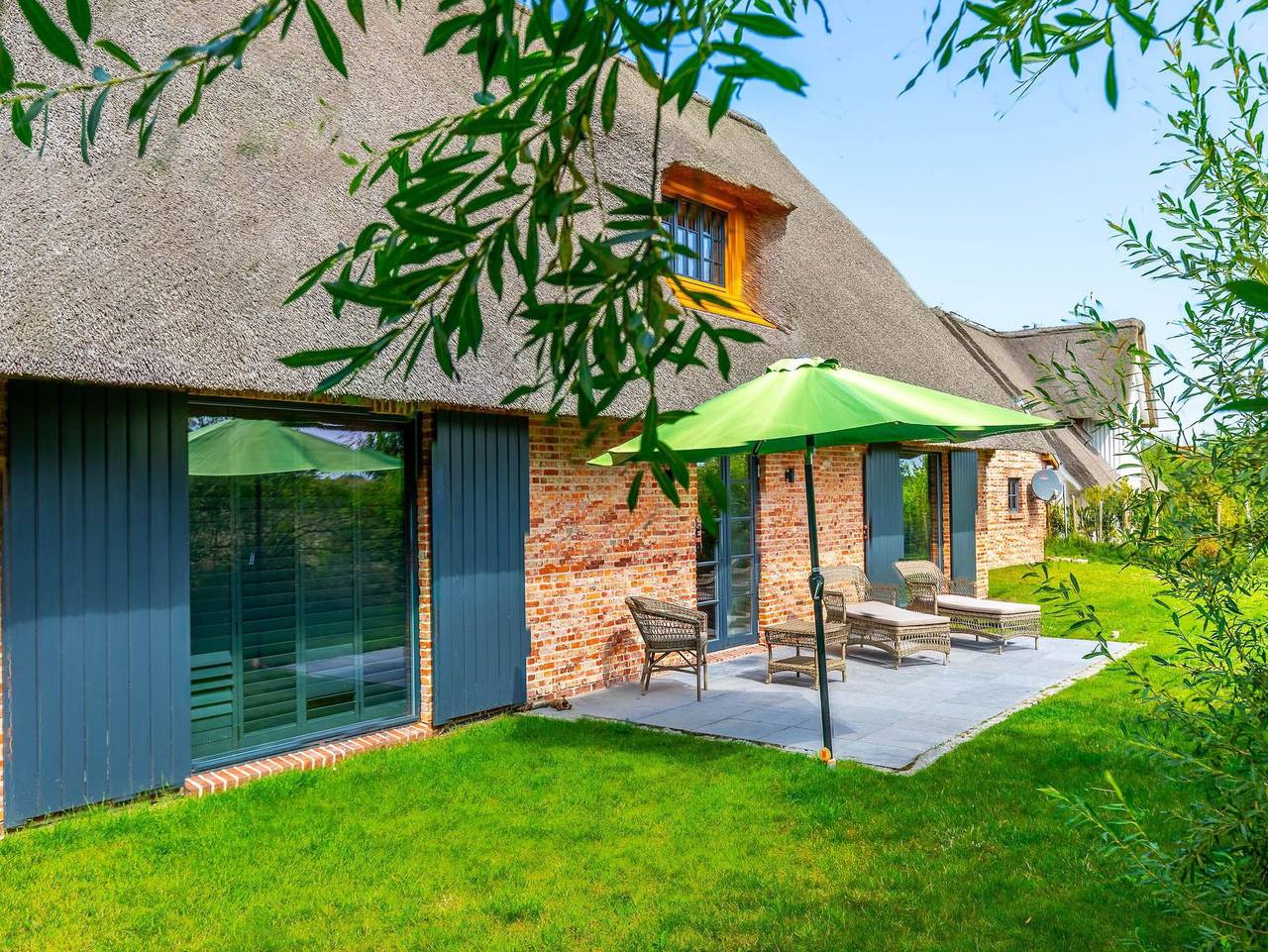 Reethüs am Schlossgut - Reethüs am Schlossgut in Kalkhorst, Nordwestmecklenburg (Wismar und Umgebung)