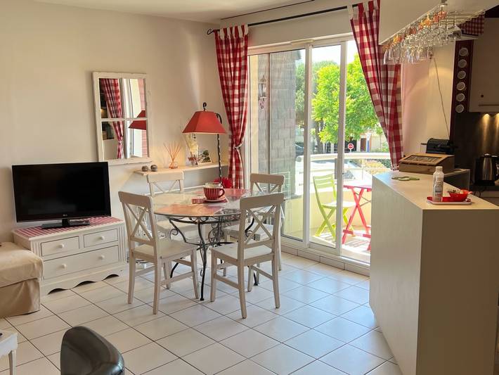 Appartement de vacances pour 3 personnes, avec Balcon à Dives-sur-Mer
