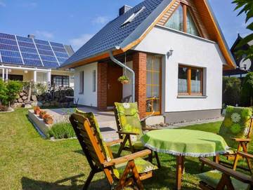Ferienhaus für 2 Personen, mit Garten und Terrasse an der Ostsee