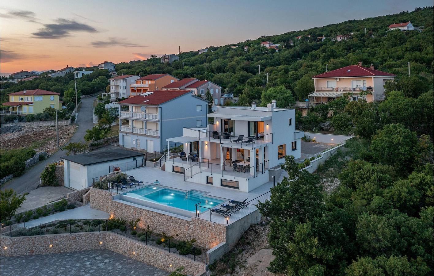 Kuća za odmor za 7 osoba s hidromasažna kada in Kraljevica, Primorsko-goranska županija
