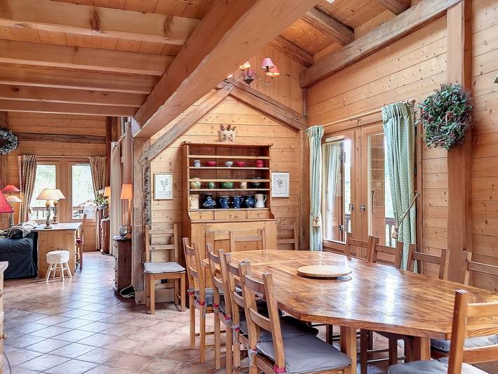 Chalet rénové 3 étoiles, 14 pers, vue Mont Blanc, Wifi in Cordon, Pays du Mont-Blanc