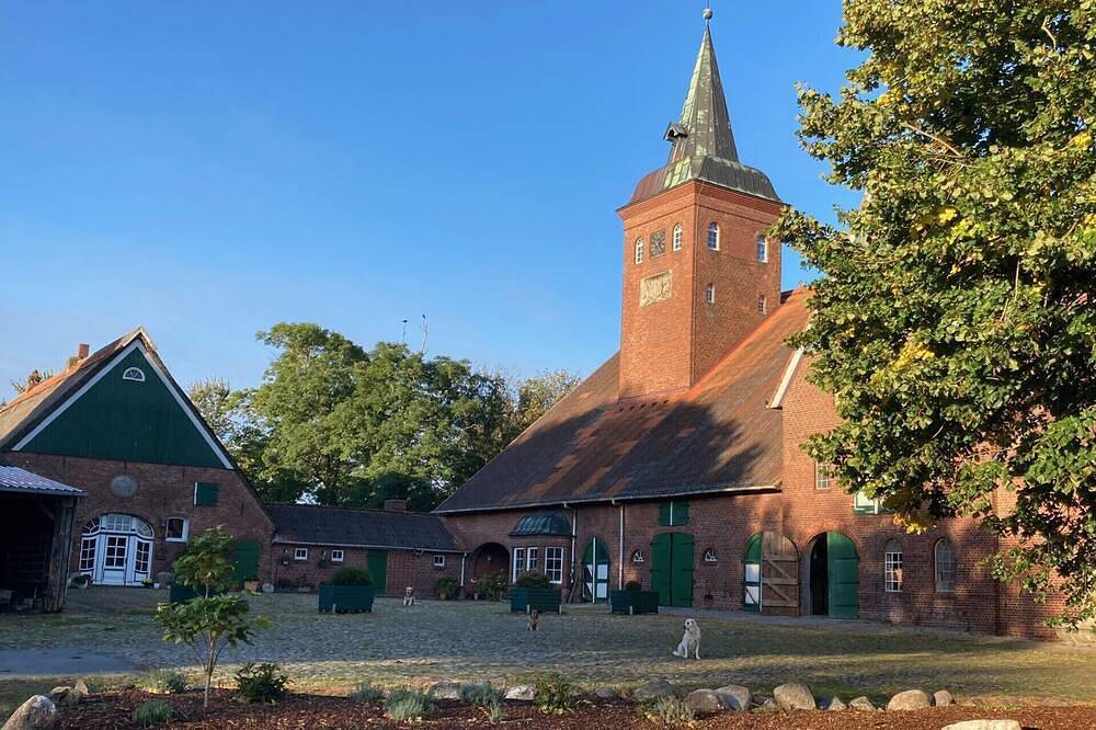 Große Fewo auf Pferdegestüt an der Nordseeküste in Wremen, Cuxland