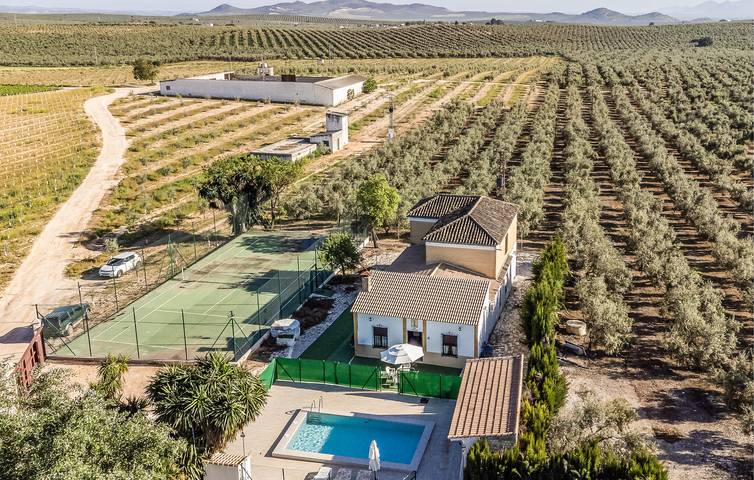 250 sqft Wohnung mit Klimaanlage, Pool, Terrasse & WiFi in Puente Genil, Córdoba Provinz