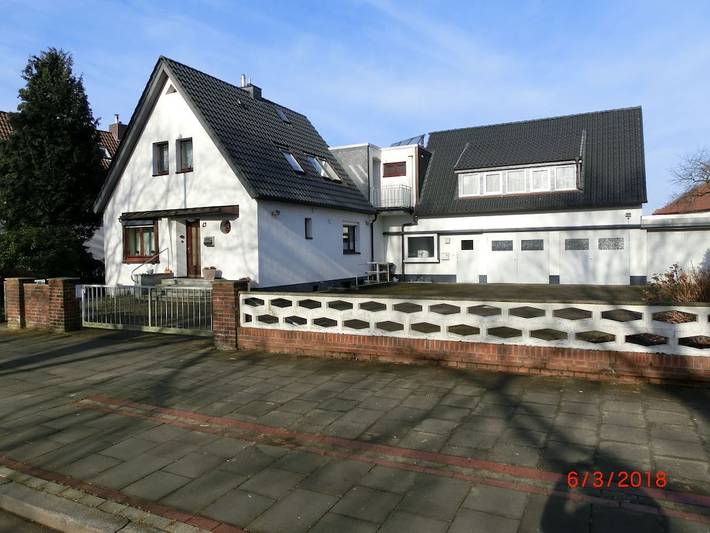 Ferienhaus für 3 Personen, mit Balkon in Bremerhaven