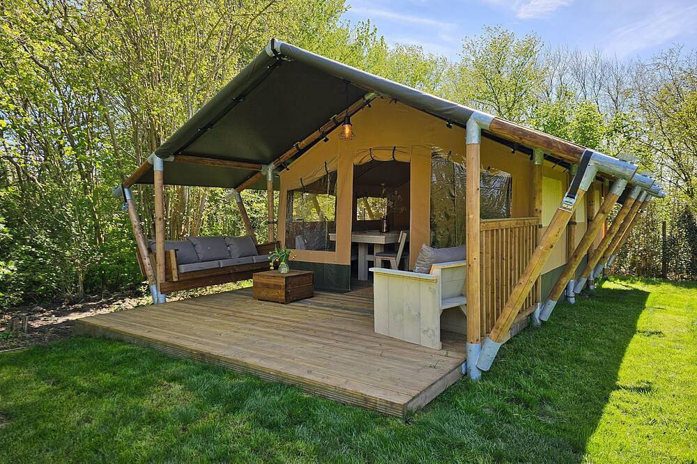 Komfortables Safarizelt, in der N√§he von Domburg, Strand und Wald in Aagtekerke, Walcheren