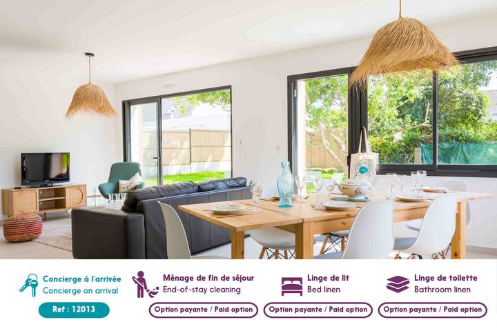 Location de vacances pour 8 personnes, avec jardin et terrasse dans Trévignon - 3