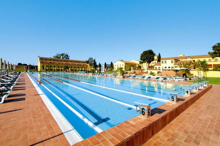 Appartement de vacances pour 2 personnes, avec bassin pour enfant ainsi que terrasse et piscine, animaux acceptés - 1