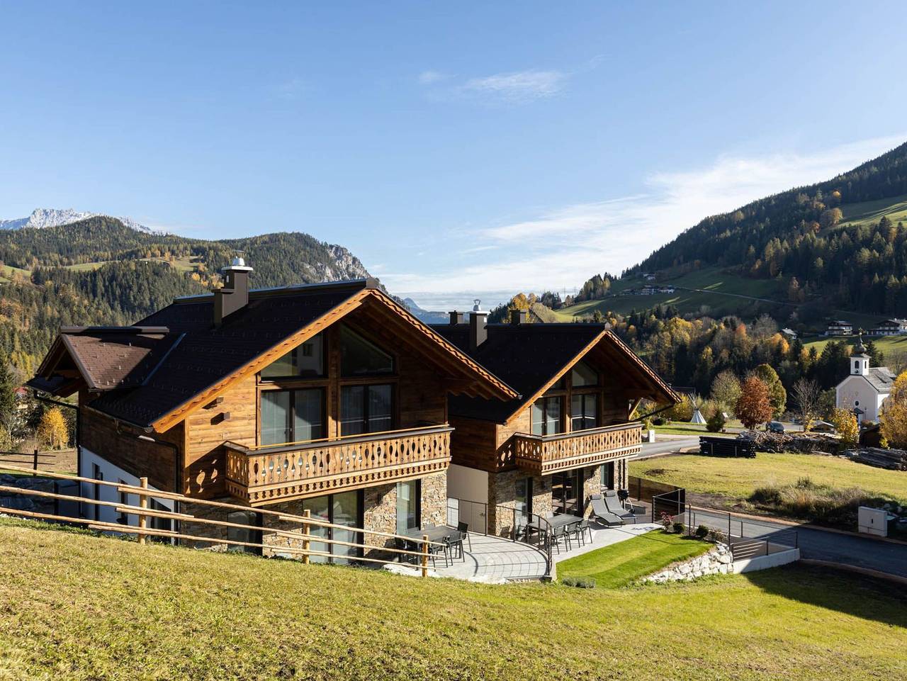 Ferienlodge Edelstein - Ferienhaus Rubin in Forstau, Ski Amadé