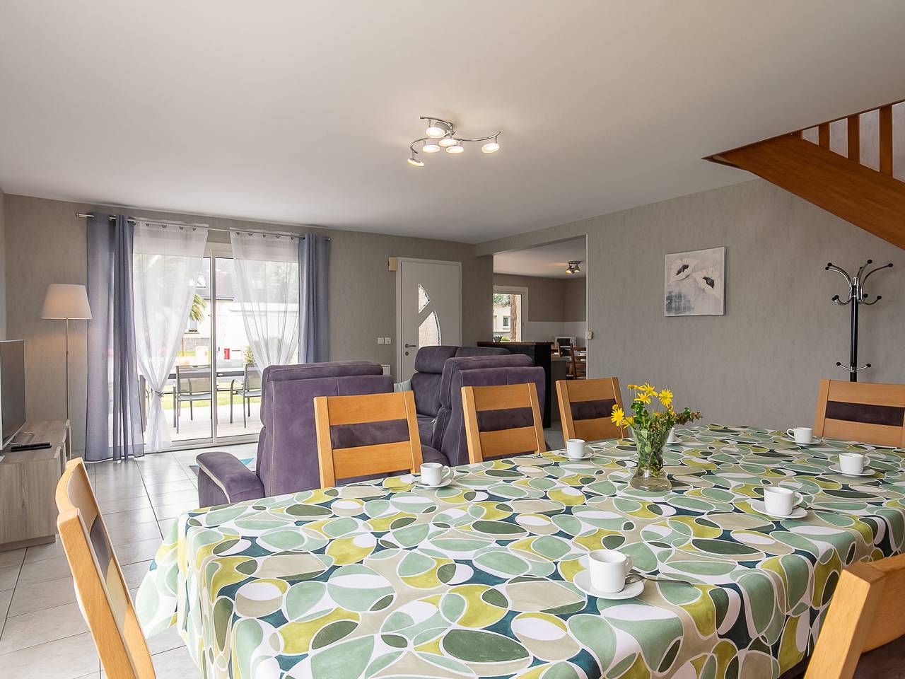 Les Camélias in Perros-Guirec, Rosa Granitküste