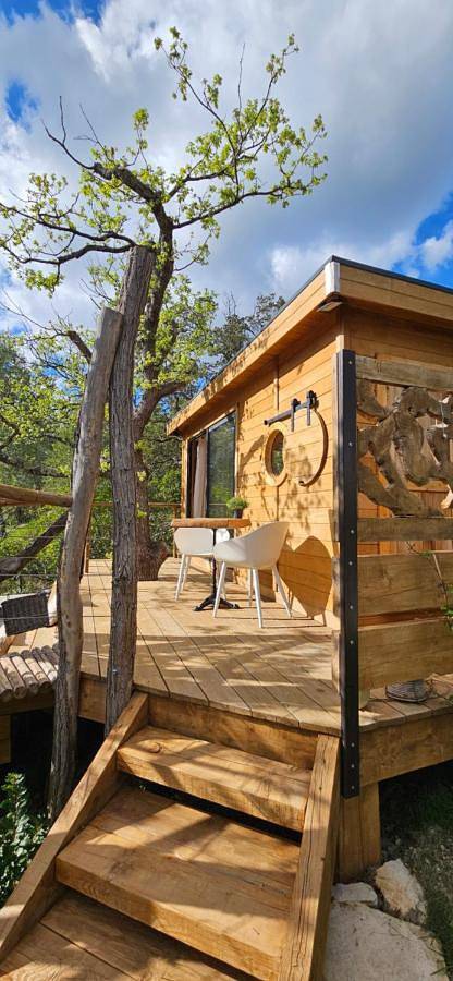 Location de vacances pour 2 personnes, avec balcon et jacuzzi à Saint-Just-et-Vacquières - 2