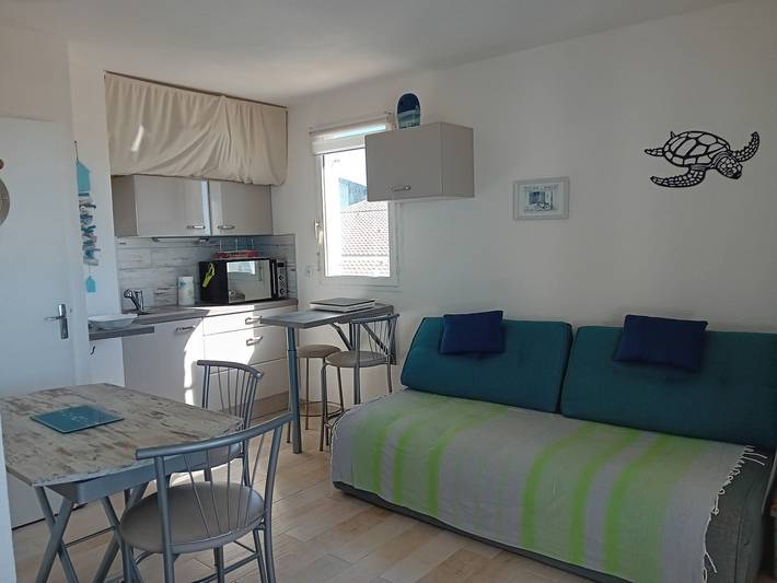 Gîte pour 2 personnes, avec balcon dans Plage du Penon - 3